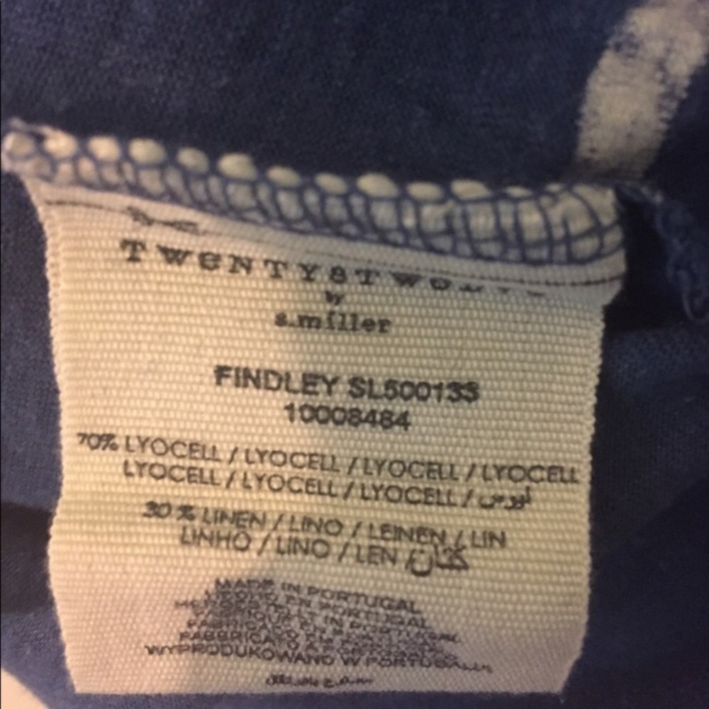 Blue Linen Shirt - Picture 6 of 6